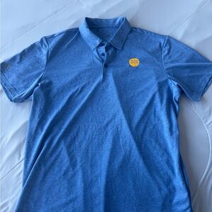 Adidas High Noon Performance Polo Men’s XL Blue Short Sleeve